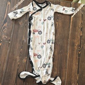 Farm-Themed Kids Pajama Nightgown